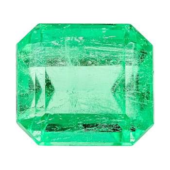 Colombian Emerald 8.1x7.4mm Emerald Cut 2.75ct
