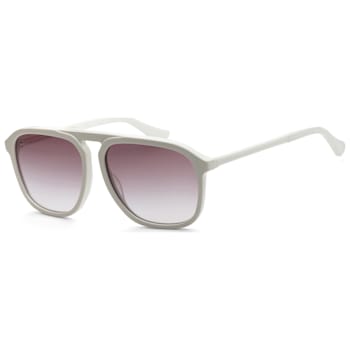 Calvin Klein Unisex Platinum Label 58mm White Sunglasses | CK4317S-108