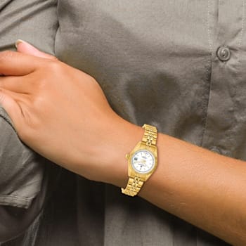 Ladies Charles Hubert IP-plated Off White Dial 26mm Watch