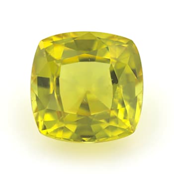 Yellow Sapphire 5.5mm Cushion 0.94ct