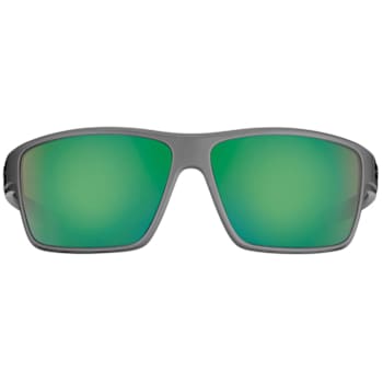 Flying Fisherman Mojarra Polarized Sunglasses Matte Gray Frame/Amber
Green Mirror Lens