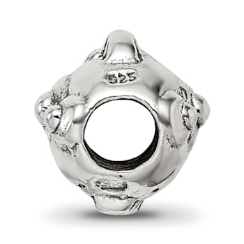 Sterling Silver Fish Bead