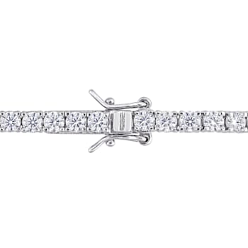 5 1/10 CT DEW Created Moissanite Tennis Bracelet in Sterling Silver