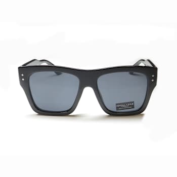 Kendall + Kylie Square Black Frame/Gray Lens Sunglasses