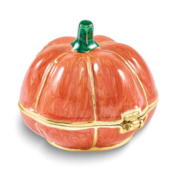 HALLOWS EVE Jack-O-Lantern Trinket Box