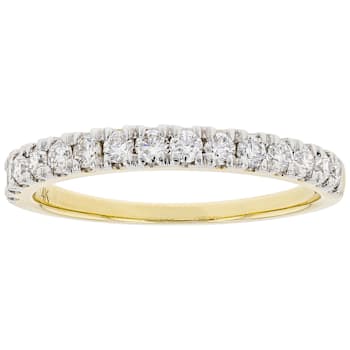 Lab-Grown Diamond Band Ring In 14K Gold 0.50ctw