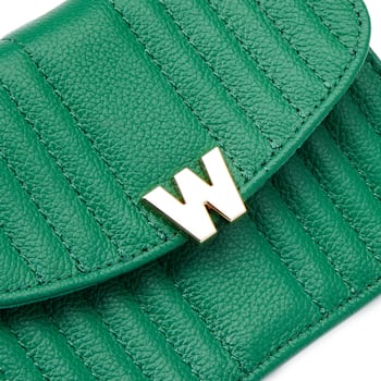 Mimi Green Mini Bag with Wristlet
