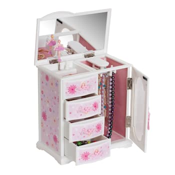 Mele and Co Hyacinth Girls Ballerina Music Jewelry Box