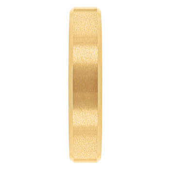 Robert Alton Men's Beveled Edge 6mm Band Ring In Tungsten
