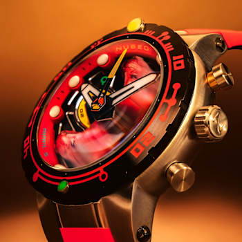 Nubeo Opportunity Chronograph Star Trek First Contact Day Red Stainless
Band Limited Edition Watch