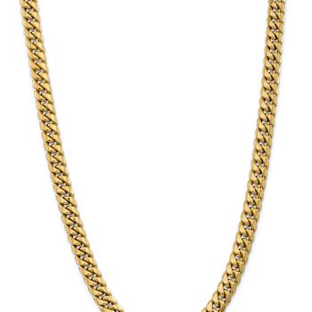 14k Yellow Gold 9.3mm Miami Cuban Link 20 Inch Chain