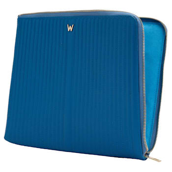 Mimi Blue Laptop Zip + Handle