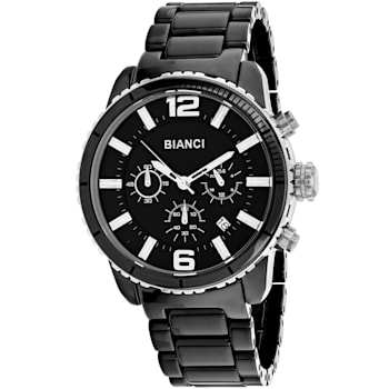 Roberto Bianci Men's Amadeo Black Ceramic Watch