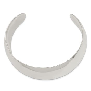 Sterling Silver 28.5mm Cuff Bracelet