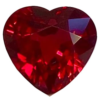 Ruby 6.5x7mm Heart Shape 1.55ct