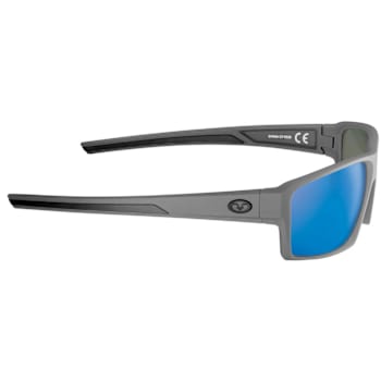 Flying Fisherman Windley Polarized Sunglasses Matte Gray Frame/Smoke
Blue Mirror Lens