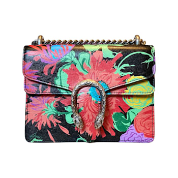 Gucci x Ken Scott Dionysus Floral Print Small Shoulder Bag