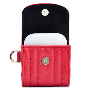 Mimi Red Earpod Case with Wristlet