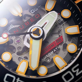 Nubeo Ventana Skeleton Automatic Black Dial Black Stainless Steel Band
Limited Edition Watch