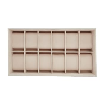 Vault 12PC Beige Watch Tray Insert
