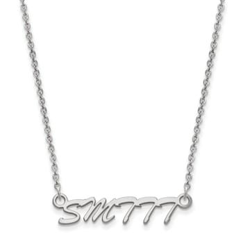 Rhodium Over Sterling Silver LogoArt University of Southern Mississippi
Pendant Necklace