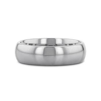 DOMINUS Domed Tungsten Carbide Ring 6mm