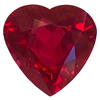 Ruby 7.2x7.1mm Heart Shape 1.66ct