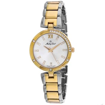 Mathey Tissot Women's Classic Two-tone Stainless Steel Watch