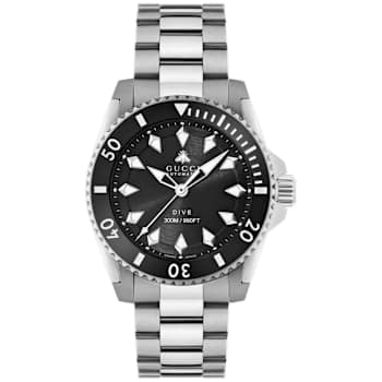 Gucci Men's Dive Stainless Steel Bracelet Watch