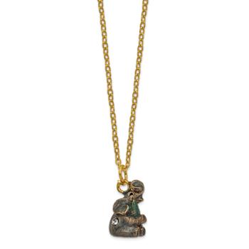ELROY Elephant with Christmas Tree Trinket Box
