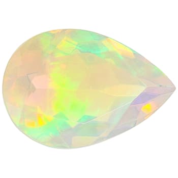Ethiopian Opal 12.6x8.7mm Pear Shape 2.45ct