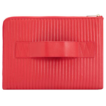 Mimi Red Laptop Zip + Handle