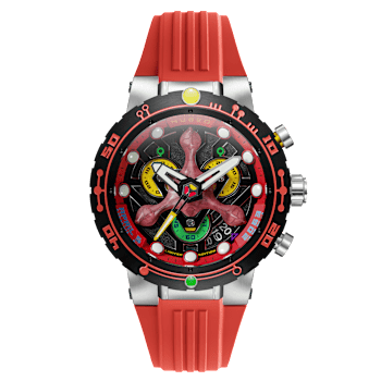 Nubeo Opportunity Chronograph Star Trek First Contact Day Red Stainless
Band Limited Edition Watch