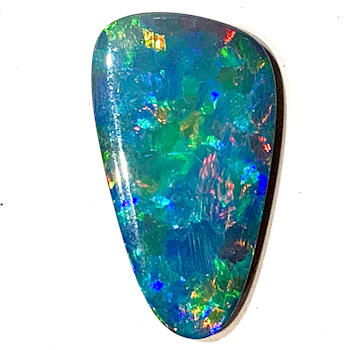 Opal on Ironstone 25x14mm Free-Form Doublet 10.82ct