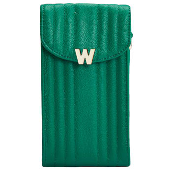 Mimi Green Phone Case with Wristlet