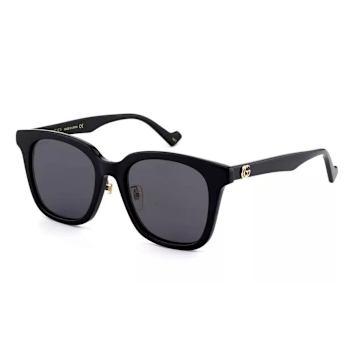 Gucci Black Frame / Gray Lens Sunglasses