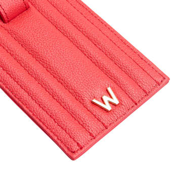 Mimi Red Luggage Tag