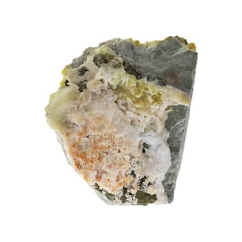 Demantoid with Andradite and Jasper in Matrix Mineral Specimen