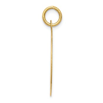 14k Yellow Gold Satin My Confirmation Pendant