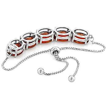 Red Labradorite Bolo Bracelet In Sterling Silver 13.40ctw