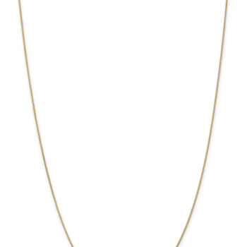 14k Yellow Gold 0.85mm Solid Spiga 30 Inch Chain
