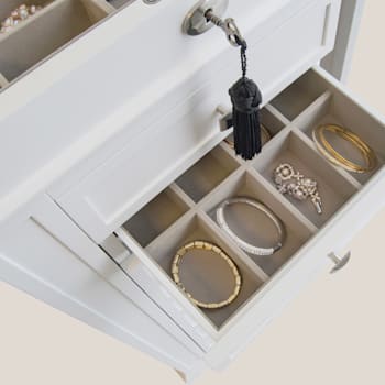 Mele and Co Olympia Armoire in White