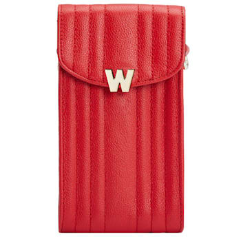Mimi Red Phone Case with Wristlet