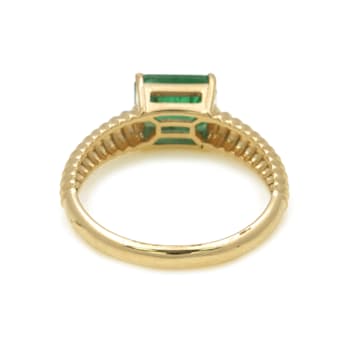 1.43 Ctw Emerald Ring in 14K YG