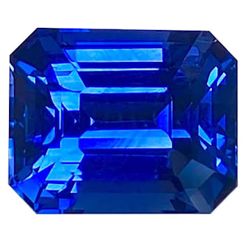 Sapphire 9.8x7.9mm Emerald Cut 4.52ct