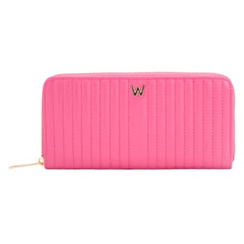Mimi Pink Continental Wallet