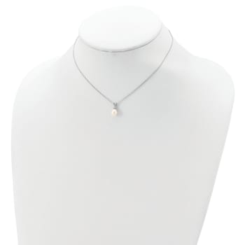 韓国発【ROAJU】[silver925] clear pearl chain necklace/追跡付 Rose Pearl × Chain Choker Necklace [LEA530] – CENO.JP