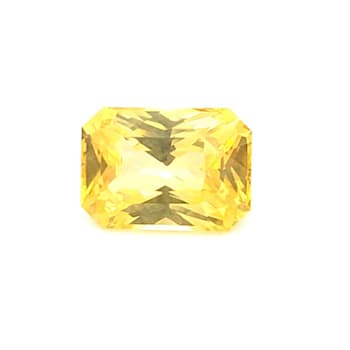 Yellow Sapphire 12.24x8.81mm Radiant Cut 6.07ct