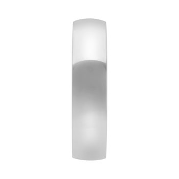 4mm Lightweight Men's Wedding Band in 10k White Gold