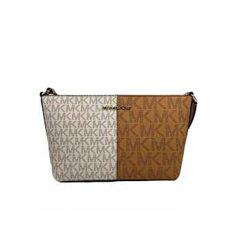 Michael Kors Jet Set Small Travel Crossbody Handbag in Deer Multi